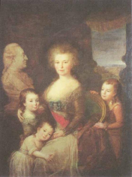 Angelica Kauffmann Portrait of the Countess Alexandra Branitskaya oil painting picture